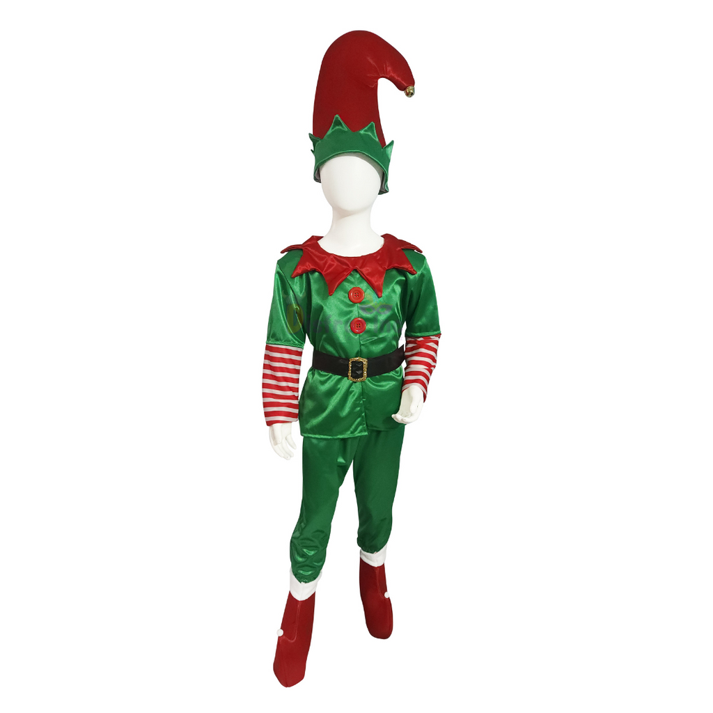 Falda Vestuario Villancicos Navideos Costume Halloween Green Christmas Elf Dress Disfraz Duende Traje Duende Falda Vestuario Villancicos Navideos Costume Halloween Green Christmas Elf Dress Disfraz Duende Traje Duende