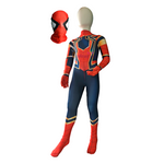 Disfraz Iron Spiderman Superhéroe Araña Niño Traje Completo