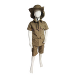 Disfraz Explorador Safari Scout Explorador Para Niños Y Niñas