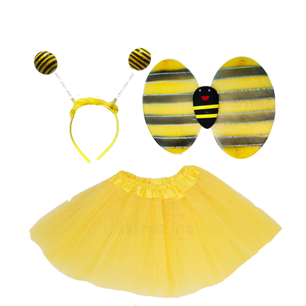 Disfraz Tutu Abeja Abejita Disfraz Primavera Vestido