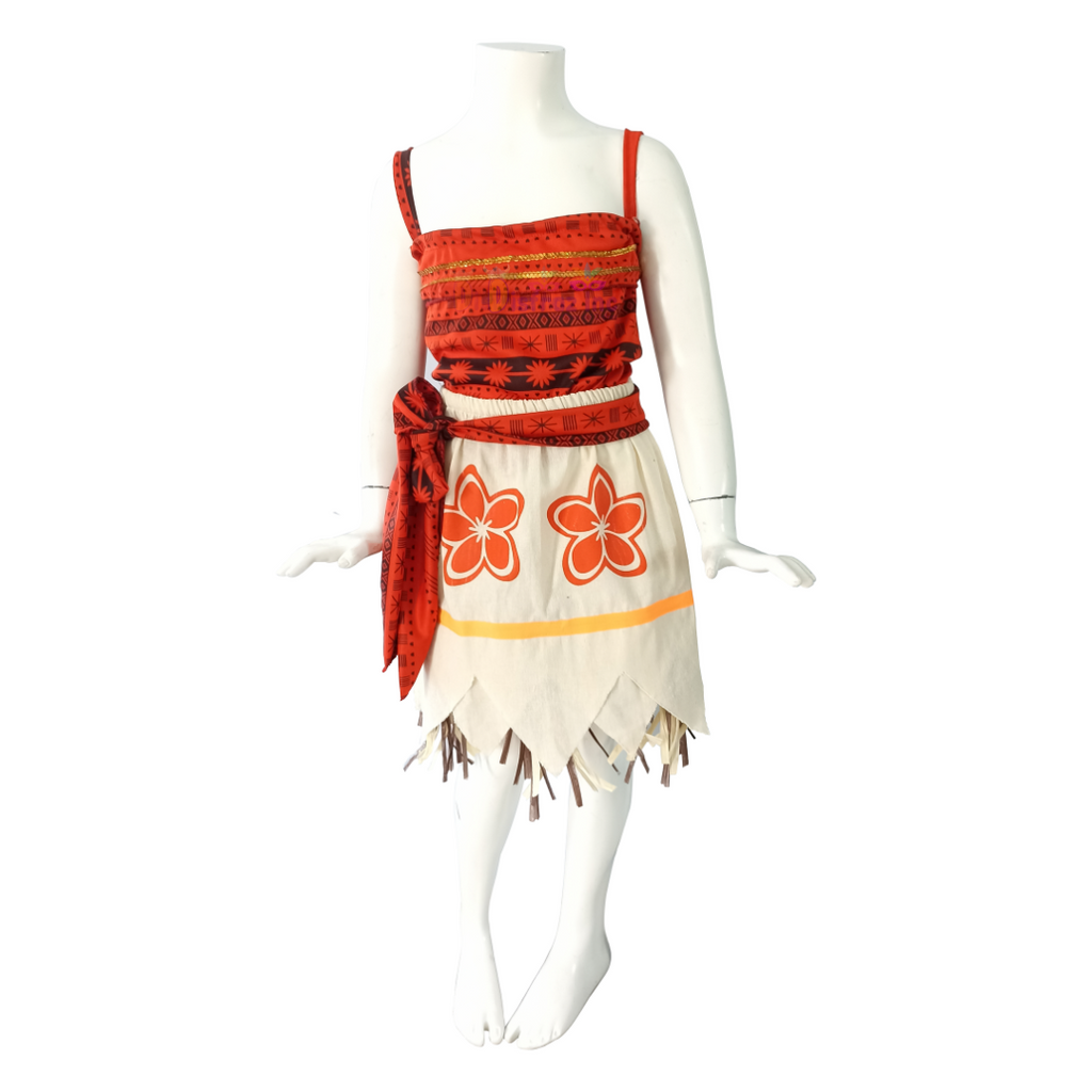Disfraz Moana Vestido Princesa Mar Cosplay Moana Princesa Ninas DisfrazInc