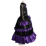Disfraz Catrina Vestido + Sombrero Catrina Traje Catrina Halloween Día De Muertos