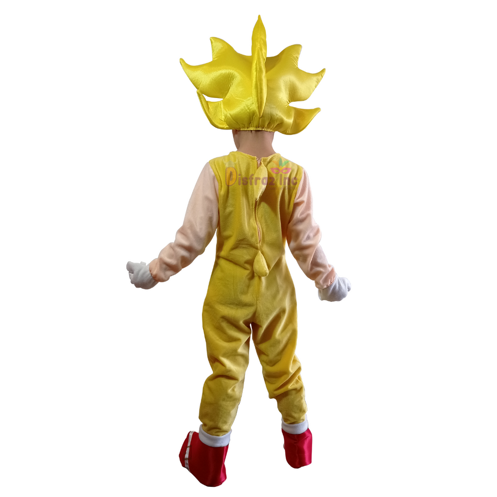 Disfraz de Super Sonic amarillo Para niños 25,99 €