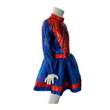 Disfraz Spiderman Tutu Vestido Superhéroe  Cosplay Tutu