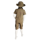 Disfraz Explorador Safari Scout Explorador Para Niños Y Niñas