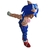 Disfraz Sonic Superhéroe Cosplay Erizo Sonic