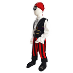 Disfraz De Pirata Bucanero Capitán Pirata Halloween Disfraz Infantil