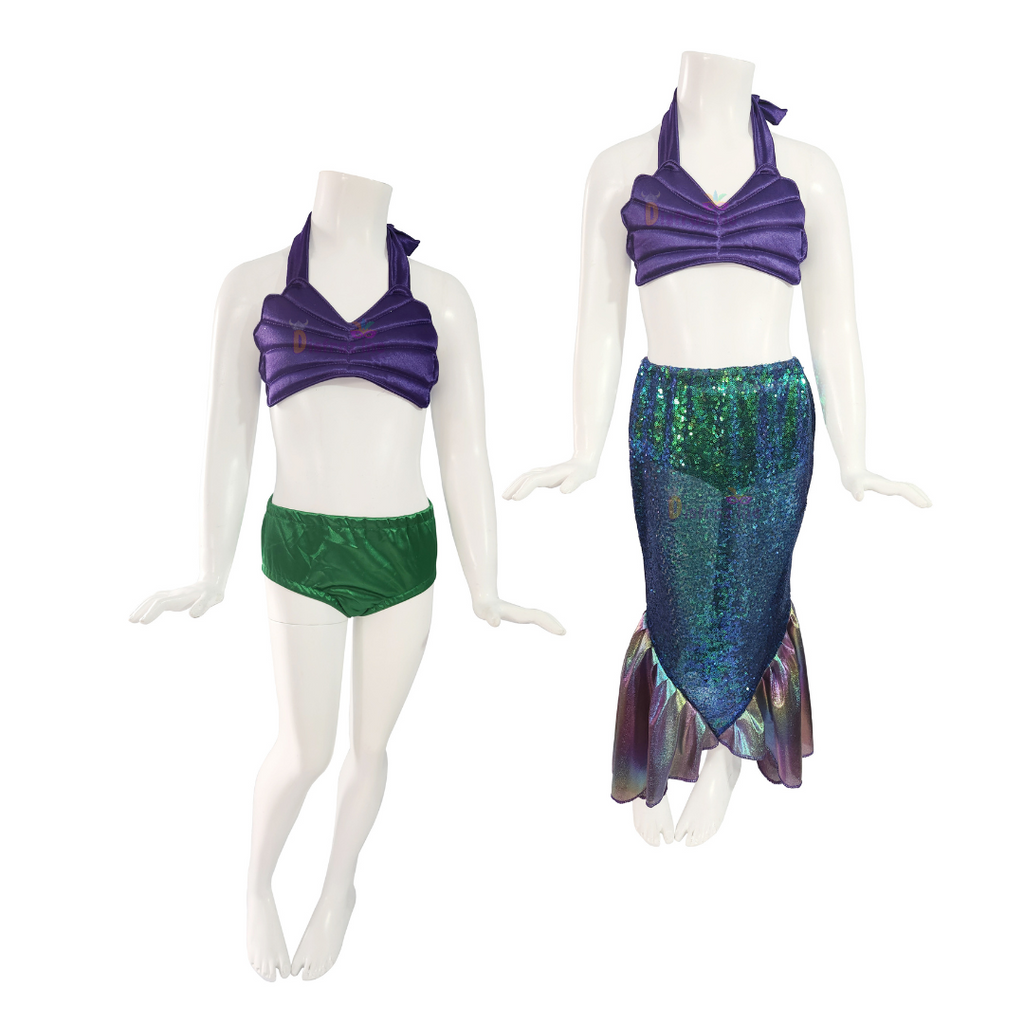 Trajes de baño de la sirenita hotsell