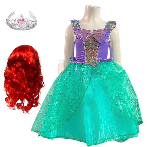Disfraz Princesa Sirenita Vestido Princesa Ariel Niña