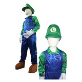 Disfraz Luigi Super Luigi Bros Cosplay Mario Bros