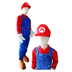 Disfraz Mario Super Mario Bros Cosplay Luigi Bros