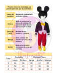 Disfraz Mickey Mouse Cosplay Personaje Ratón Caricatura