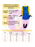 Disfraz Vestido Minion Cosplay Minions Vestido Mi Villano Fav Niña