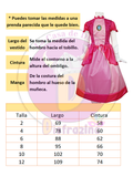 Disfraz Princesa Peach Vestido Reyna Princesa Super Mario Bros