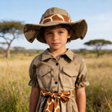 Disfraz Exploradora Scout Cazadora Para Niña Vestido Princesa Exploradora