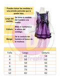 Disfraz Kuromi Infantil Vestido Hello Kitty Cosplay Infantil Kuromy