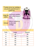 Disfraz Kuromi Vestido Hello Kitty Cosplay Infantil Kuromy